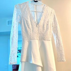 Beautiful Short White Dress by Speechless Size 1